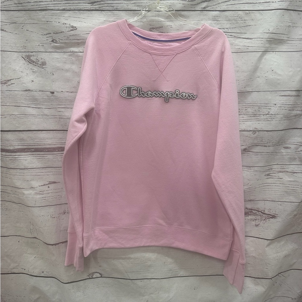 Champion Womens Pink Sweatshirt Size Medium